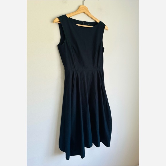 COS • Fit and Flare Dress in Black - Picture 3 of 6